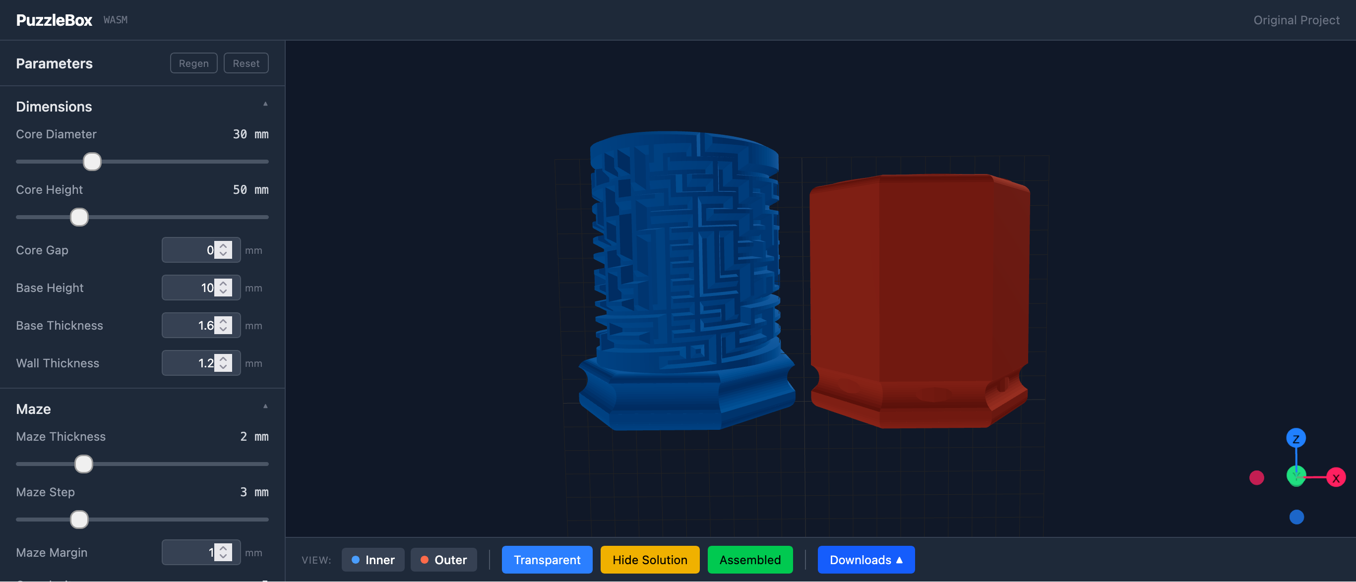 PuzzleBox screenshot