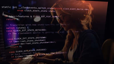 Coder background example